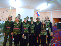 Спектакль театральной студии в Боровецком храме. Увеличить изображение. Размер файла: 170,01 Kb [800X600]