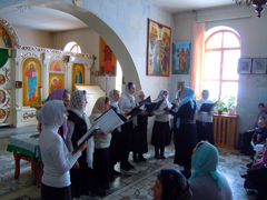 Престольные торжества в день памяти Ксении Петербургской. Увеличить изображение. Размер файла: 441,54 Kb [800X600]