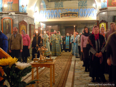 Праздник Сретения Господня в Боровецком храме. Увеличить изображение. Размер файла: 486,51 Kb [800X600]