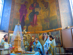 Праздник Сретения Господня в Боровецком храме. Увеличить изображение. Размер файла: 504,77 Kb [800X600]