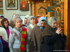 Праздник Сретения Господня в Боровецком храме. Увеличить изображение. Размер файла: 490,96 Kb [800X600]