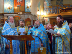 Праздник Сретения Господня в Боровецком храме. Увеличить изображение. Размер файла: 574,2 Kb [800X600]