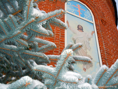 Праздник Сретения Господня в Боровецком храме. Увеличить изображение. Размер файла: 610,78 Kb [800X600]