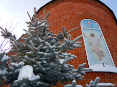 Праздник Сретения Господня в Боровецком храме. Увеличить изображение. Размер файла: 583,26 Kb [800X600]
