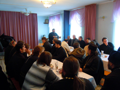 Собрание духовенства Закамского благочиния. Увеличить изображение. Размер файла: 386,31 Kb [800X600]