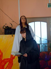 Праздничный концерт в последний день Масленицы. Увеличить изображение. Размер файла: 100,59 Kb [600X800]