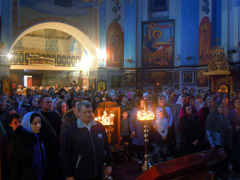 Прощеное воскресенье в Боровецком храме. Увеличить изображение. Размер файла: 161,2 Kb [800X600]
