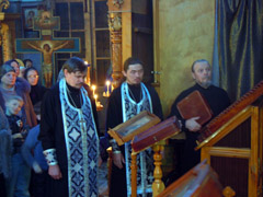 Прощеное воскресенье в Боровецком храме. Увеличить изображение. Размер файла: 171,17 Kb [800X600]