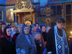 Прощеное воскресенье в Боровецком храме. Увеличить изображение. Размер файла: 166,94 Kb [800X600]