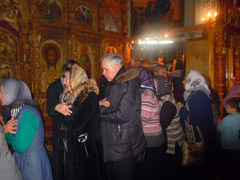 Прощеное воскресенье в Боровецком храме. Увеличить изображение. Размер файла: 178,91 Kb [800X600]