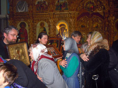 Прощеное воскресенье в Боровецком храме. Увеличить изображение. Размер файла: 178,52 Kb [800X600]