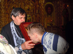 Прощеное воскресенье в Боровецком храме. Увеличить изображение. Размер файла: 186,03 Kb [800X600]