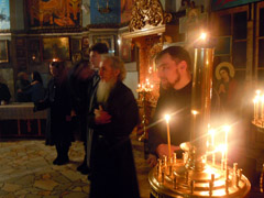 Прощеное воскресенье в Боровецком храме. Увеличить изображение. Размер файла: 151,75 Kb [800X600]