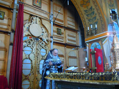 Литургия Преждеосвященных Даров в Боровецком храме. Увеличить изображение. Размер файла: 224,9 Kb [800X600]