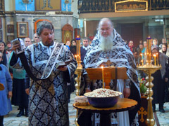 Литургия Преждеосвященных Даров в Боровецком храме. Увеличить изображение. Размер файла: 239,89 Kb [800X600]