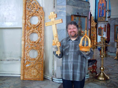 Установка нового иконостаса. Увеличить изображение. Размер файла: 195,08 Kb [800X600]