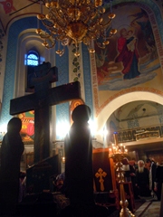 Богослужение Страстям Христовым. Увеличить изображение. Размер файла: 335,91 Kb [600X800]