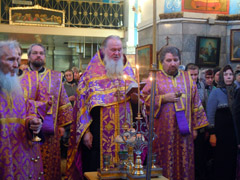 Чин выноса креста в Боровецком храме. Увеличить изображение. Размер файла: 220,62 Kb [800X600]