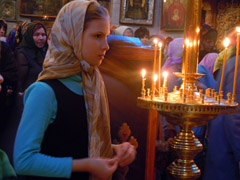 Чин выноса креста в Боровецком храме. Увеличить изображение. Размер файла: 160,93 Kb [800X600]