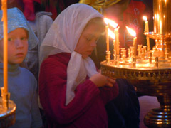 Чин выноса креста в Боровецком храме. Увеличить изображение. Размер файла: 133,73 Kb [800X600]