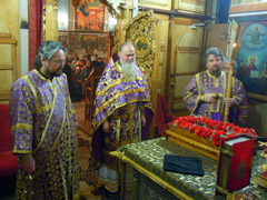 Чин выноса креста в Боровецком храме. Увеличить изображение. Размер файла: 236,9 Kb [800X600]