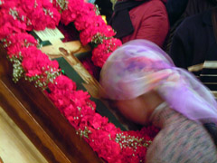 Чин выноса креста в Боровецком храме. Увеличить изображение. Размер файла: 159,72 Kb [800X600]