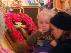 Чин выноса креста в Боровецком храме. Увеличить изображение. Размер файла: 160,59 Kb [800X600]