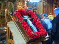 Чин выноса креста в Боровецком храме. Увеличить изображение. Размер файла: 223,06 Kb [800X600]