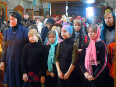 Чин выноса креста в Боровецком храме. Увеличить изображение. Размер файла: 169,49 Kb [800X600]