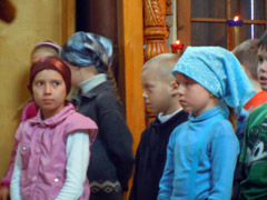 Чин выноса креста в Боровецком храме. Увеличить изображение. Размер файла: 131,96 Kb [800X600]