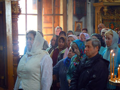 Празднование Благовещения Пресвятой Богородицы в архиерейском подворье. Увеличить изображение. Размер файла: 165,13 Kb [800X600]