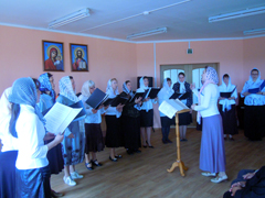 Отчетный концерт Школы катехизаторов. Увеличить изображение. Размер файла: 208,68 Kb [800X600]