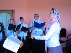 Отчетный концерт Школы катехизаторов. Увеличить изображение. Размер файла: 195,89 Kb [800X600]