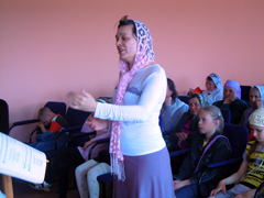 Отчетный концерт Школы катехизаторов. Увеличить изображение. Размер файла: 183,61 Kb [800X600]