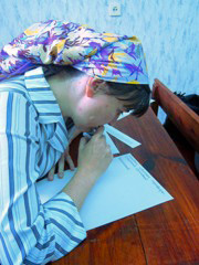 Выпускной экзамен в Школе катехизаторов.Увеличить изображение. Размер файла: 247,87 Kb [600X800]