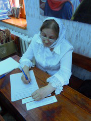 Выпускной экзамен в Школе катехизаторов.Увеличить изображение. Размер файла: 224,67 Kb [600X800]