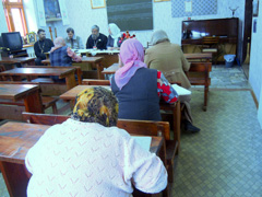 Выпускной экзамен в Школе катехизаторов.Увеличить изображение. Размер файла: 243,16 Kb [800X600]