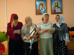 Выпускной вечер в школе катехизаторов. Увеличить изображение. Размер файла: 193,24 Kb [800X600]