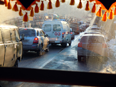 Молодежь города приложилась к Поясу Пресвятой Богородицы в Самаре. Увеличить изображение: 213,15 Kb [800X600]