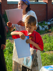 Заключительный день православной детской смены. Увеличить изображение. Размер файла: 273,93 Kb [600X800]