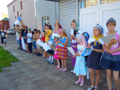 Заключительный день православной детской смены. Увеличить изображение. Размер файла: 266,61 Kb [800X600]