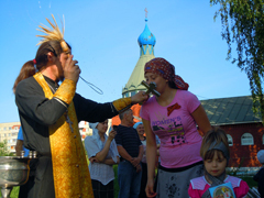 Заключительный день православной детской смены. Увеличить изображение. Размер файла: 221,51 Kb [800X600]