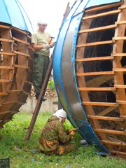 Старые купола собора. Увеличить изображение. Размер файла: 300,9 Kb [600X800]