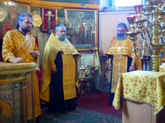 Праздничные мероприятия в день Петра и Павла прошли в соборе. Увеличить изображение. Размер файла: 575,9 Kb [800X600]