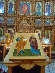 Праздничные мероприятия в день Петра и Павла прошли в соборе. Увеличить изображение. Размер файла: 640,62 Kb [600X800]