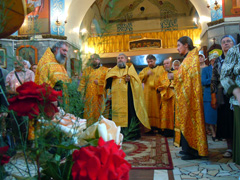 Праздничные мероприятия в день Петра и Павла прошли в соборе. Увеличить изображение. Размер файла: 549,16 Kb [800X600]