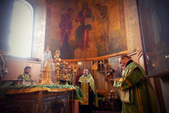 Богослужения Вербного воскресенья. Увеличить изображение. Размер файла: 110,12 Kb [800X536]