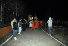 Богослужения в праздник Светлого Христова Воскресения. Увеличить изображение. Размер файла: 193,59 Kb [800X536]