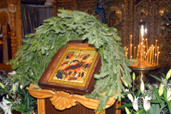 Всенощное бдение в канун Рождества Христова. Увеличить изображение. Размер файла: 300,29 Kb [800X536]