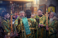 Богослужения Вербного воскресенья. Увеличить изображение. Размер файла: 119,64 Kb [800X536]